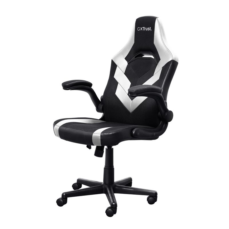Trust GXT 703W RIYE Universele gamestoel Zwart, Wit